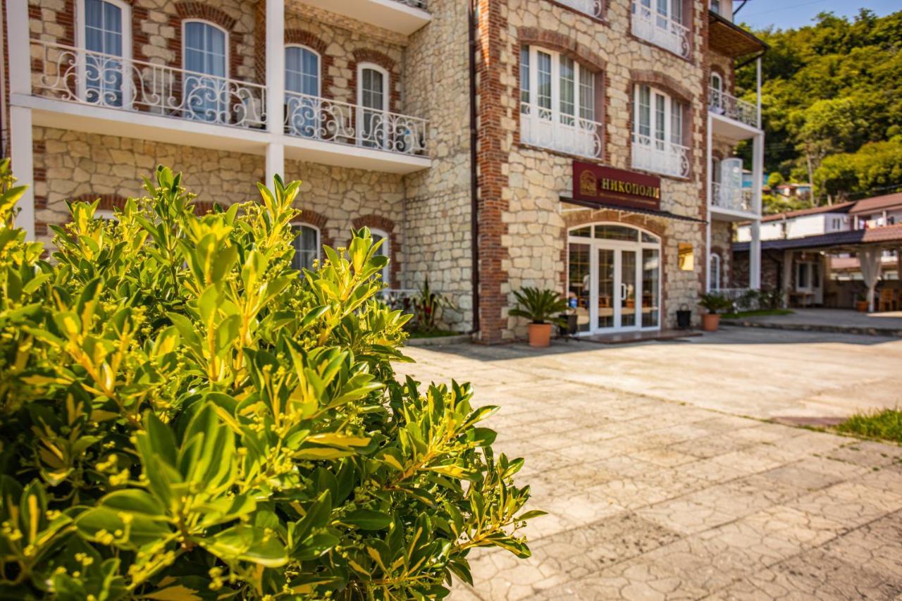 Hotel Nikopoli On Vodopadnaya 21А New Athos Exteriér fotografie
